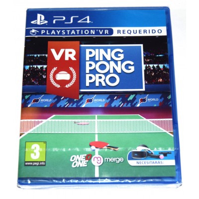 Juego Playstation 4 Ping Pong Pro