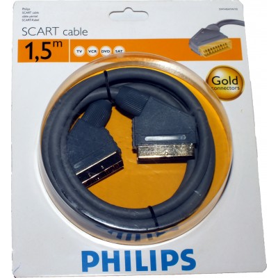 Cable Euroconector macho-macho 1.5m. Philips