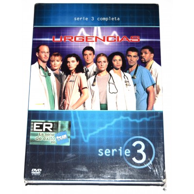 DVD Serie Urgencias Temporada 3