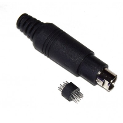 Conector Mini-DIN 9 macho