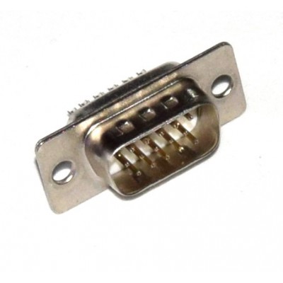 Conector SUB-D 15 alta densidad macho