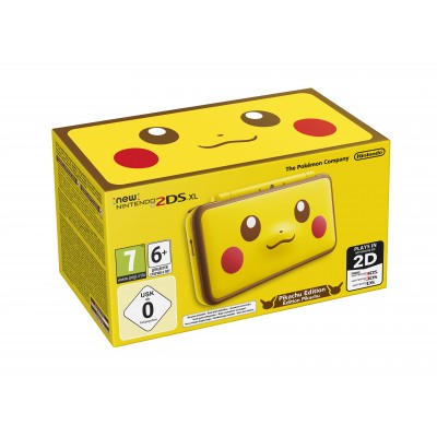 Consola Nintendo New 2DS XL Pikachu edition