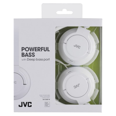 Auriculares diadema JVC HA-S180 blanco