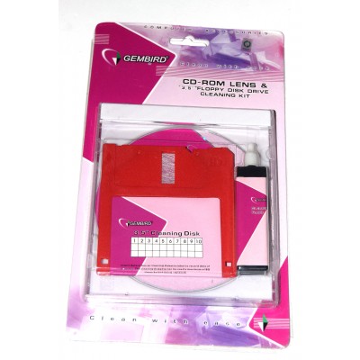 Pack CD limpiador + Disquete 3 1/2 limpiador