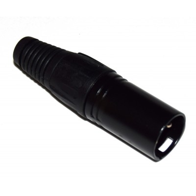 Conector XLR 3 pin macho profesional