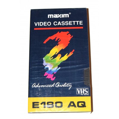 Cinta VHS  Maxim E180 AQ