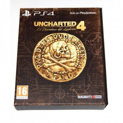Juego Uncharted 4: El Desenlace del Ladrón Edición Especial PS4