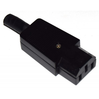 Conector alimentación IEC C13 hembra